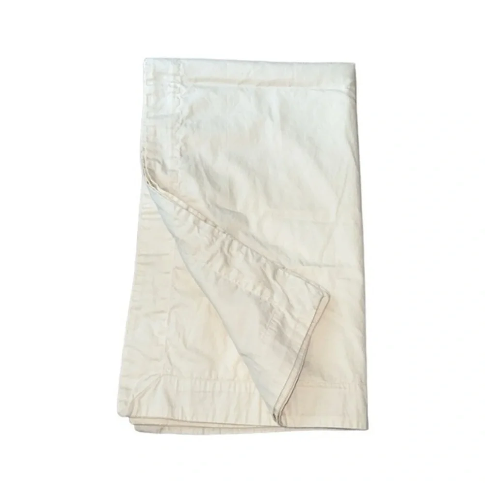 2 x Boll & Branch Signature Soft Natural Organic Cotton King Shams Pillow Covers